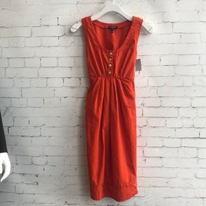 Isabella Oliver Orange Dress
